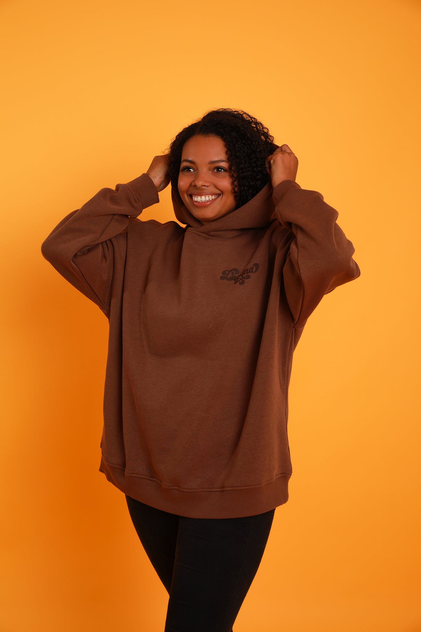 Dudina Hoodie - Kakao